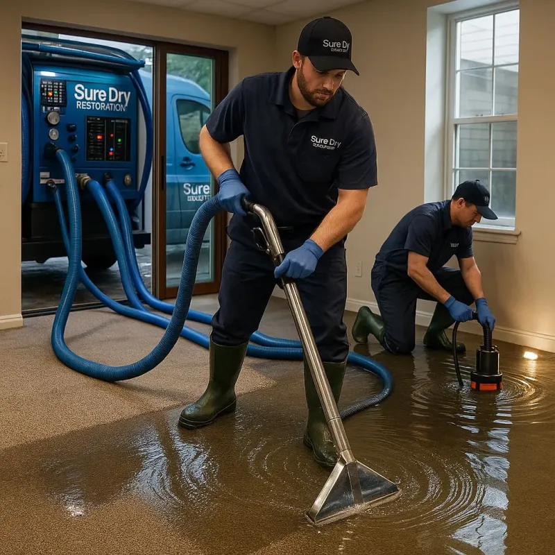 Water Extraction and Removal process in Belknap County, NH